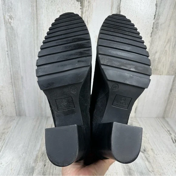 Blondo Tamzin Waterproof Bootie in Black Suede #964 - Picture 7 of 12